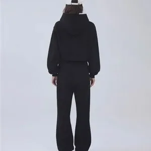 Mad Happy | Tops | Mad Happy Classics Cropped Fleece Hoodie